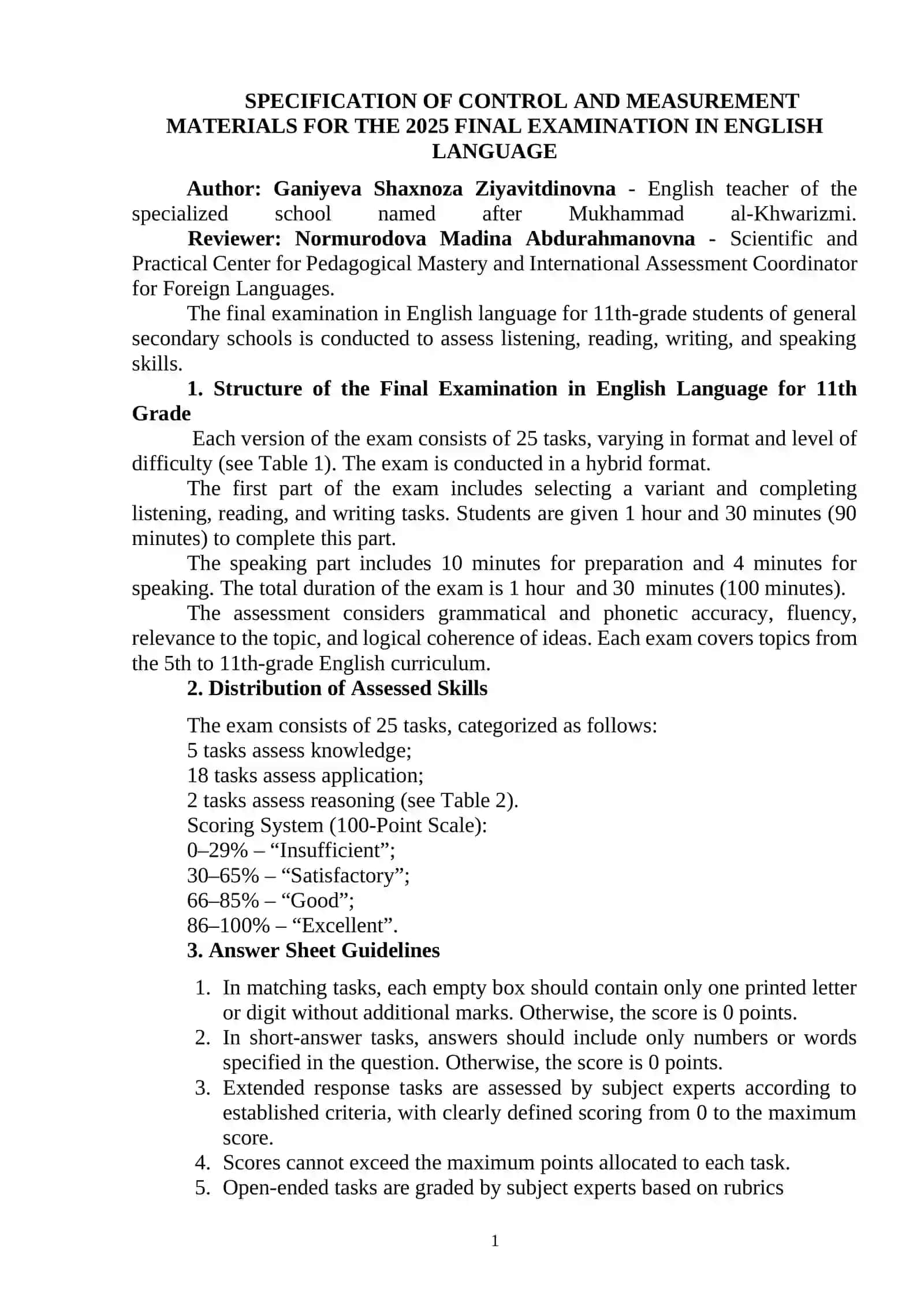 11_sinf_Ingliz_tili_2025_imtihon_biletlari 2