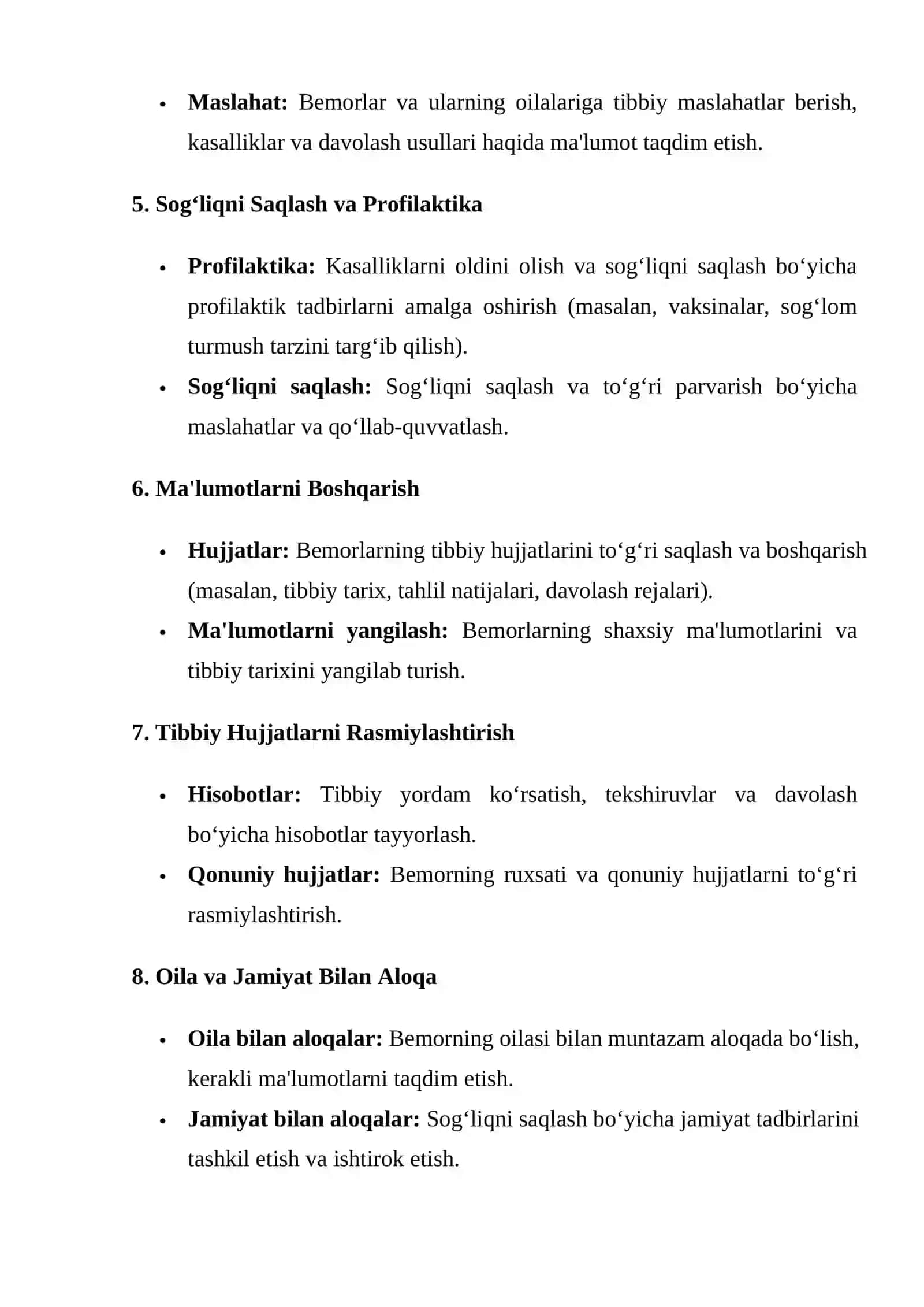 Oilaviy poliklinika ish tartibi 2