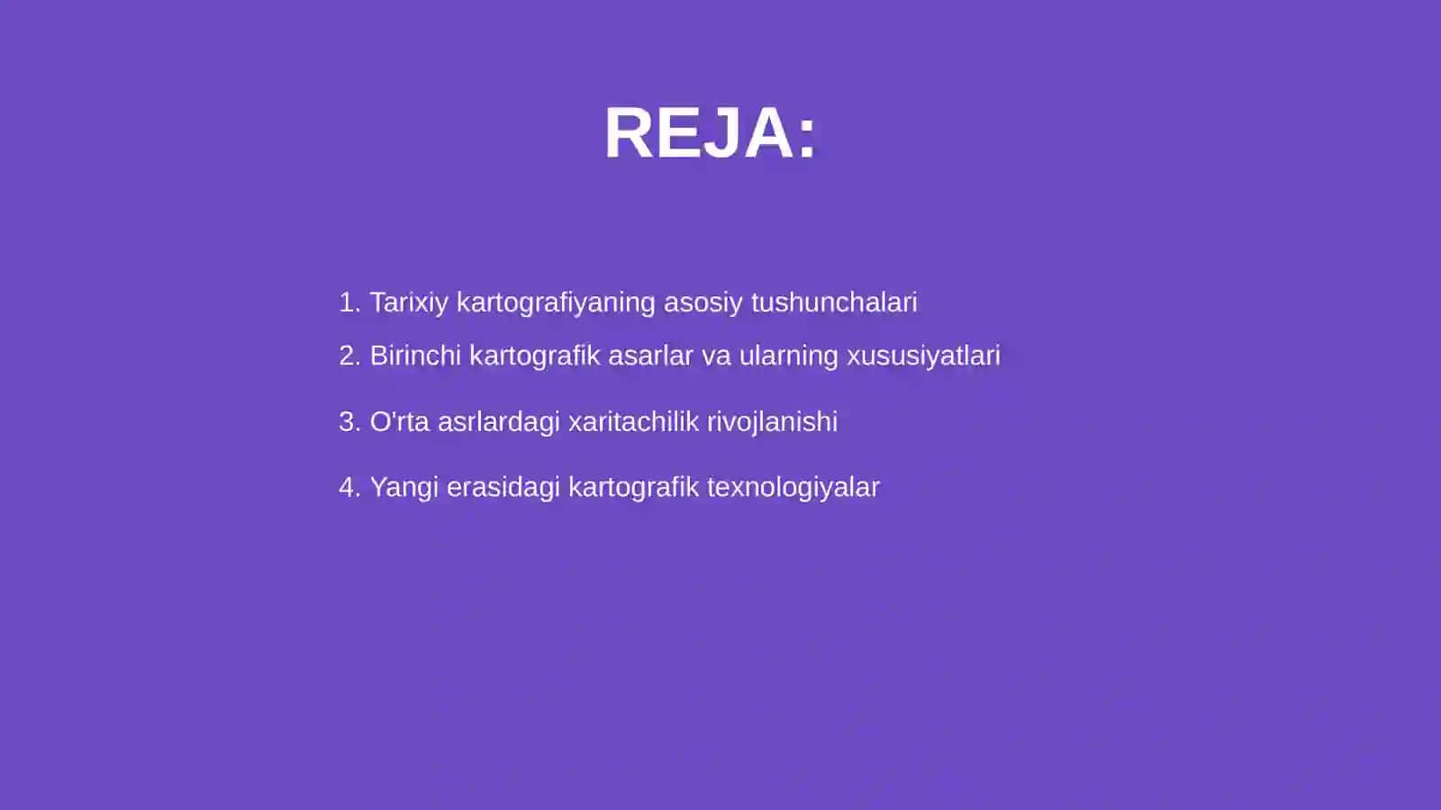 Tarixiy kartografiyaning shakllanishi va taraqqiyoti 2