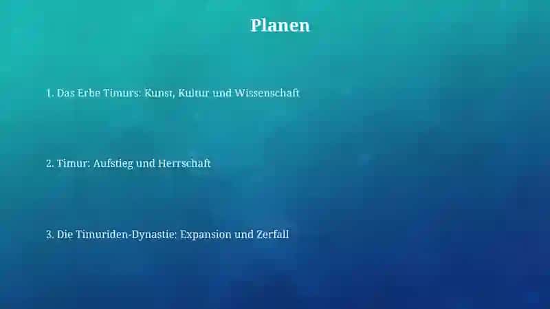 Amir Temur und seine Nachkommen 2