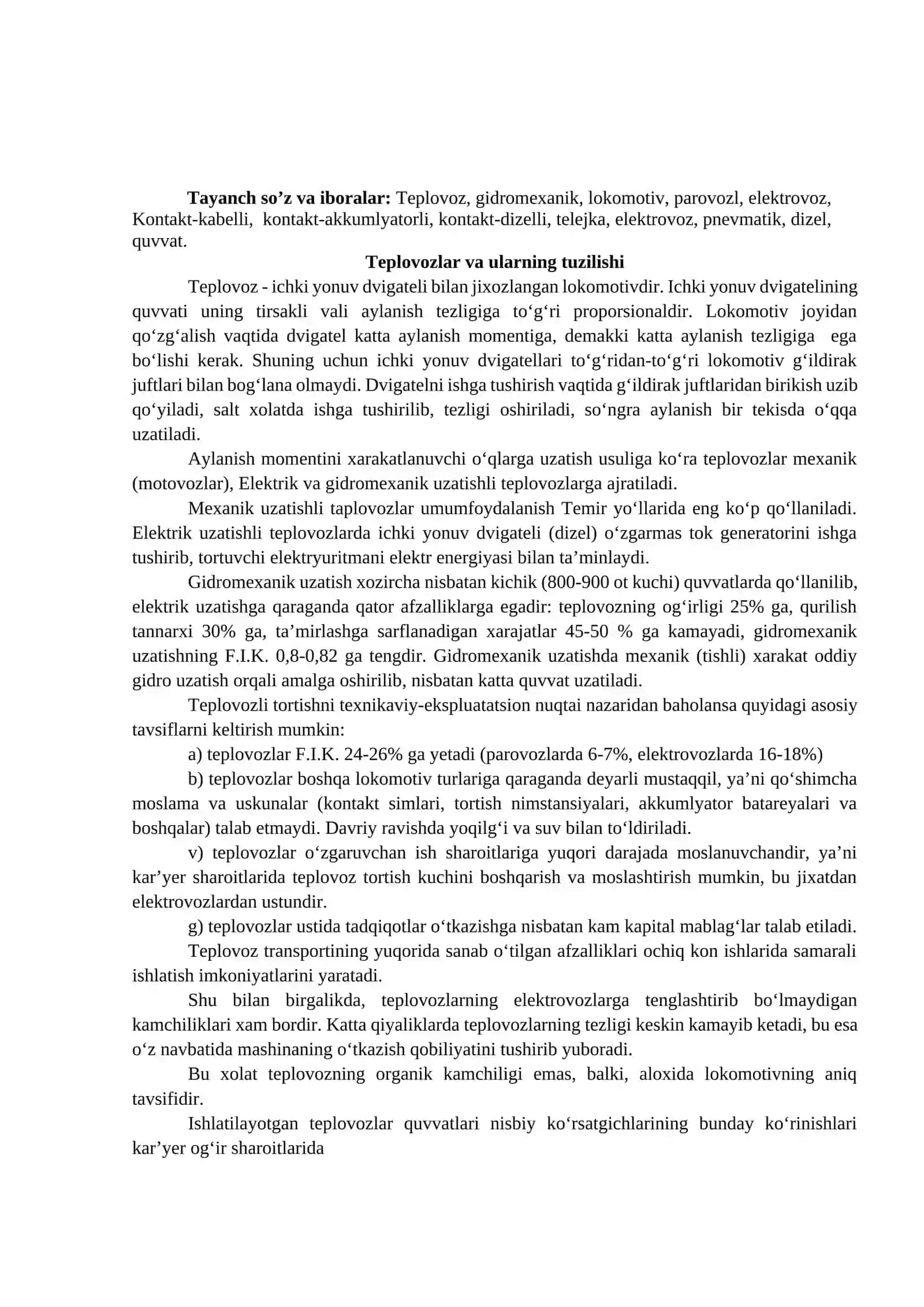 Temir yo’l transporti 2