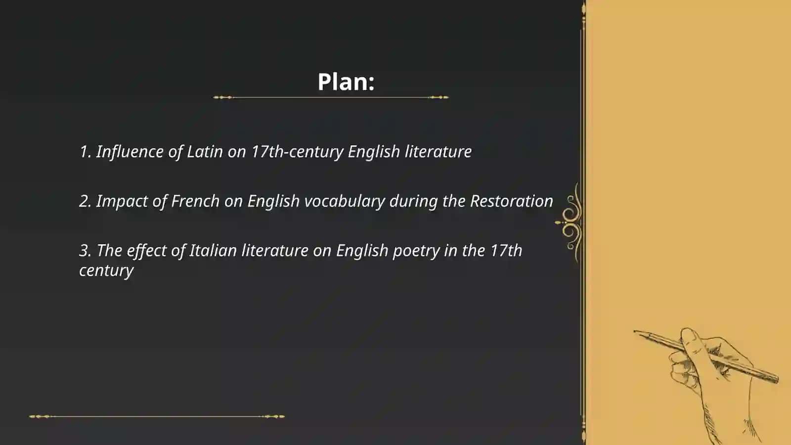 Foreign influences on English in the 17th 18 th and 19 th centuries 2