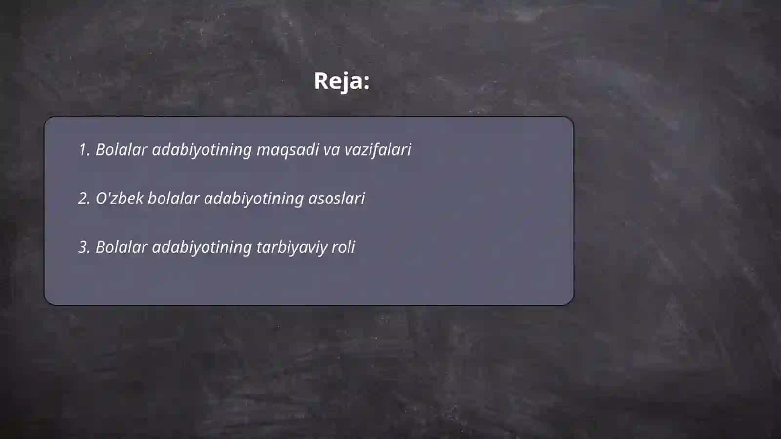 Bolalar Adabiyoti 2