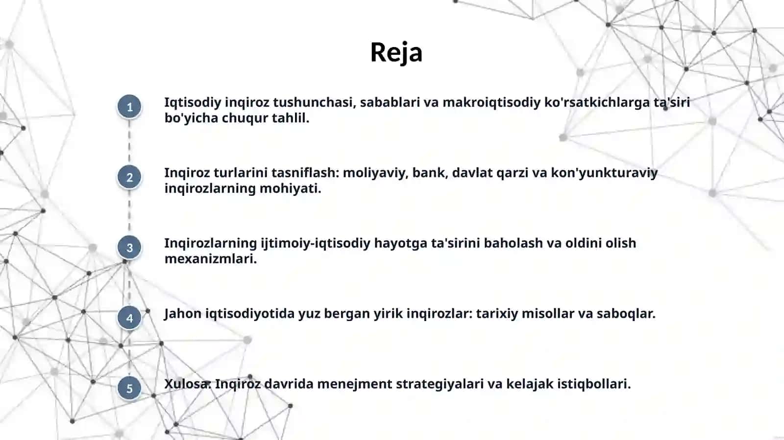 INQIROZLARNING MAZMUNI VA TURLARI 2