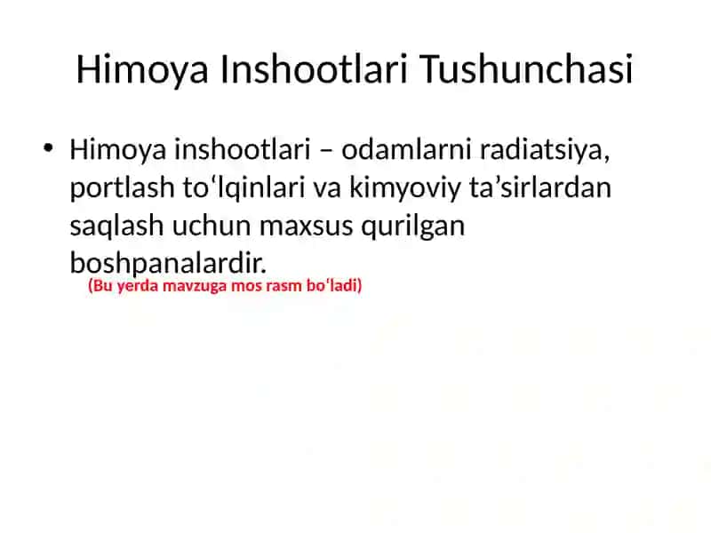 Himoya Inshootlari 2