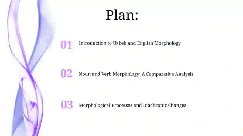 Introduction to Uzbek and English Morphology 2