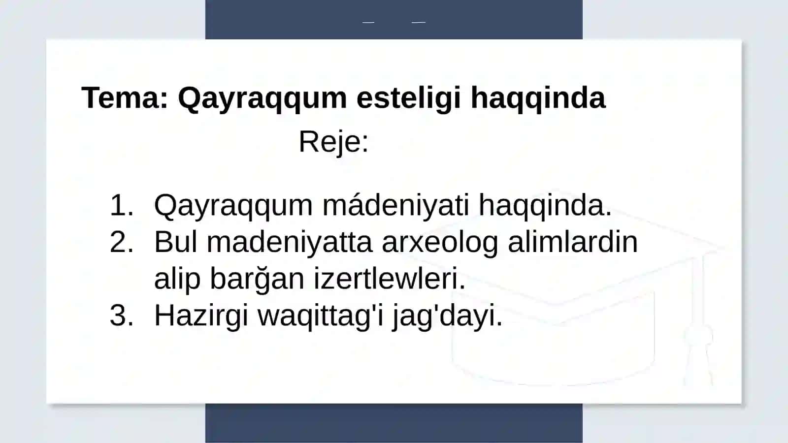 Orta Aziya Arxeologiyasi 2