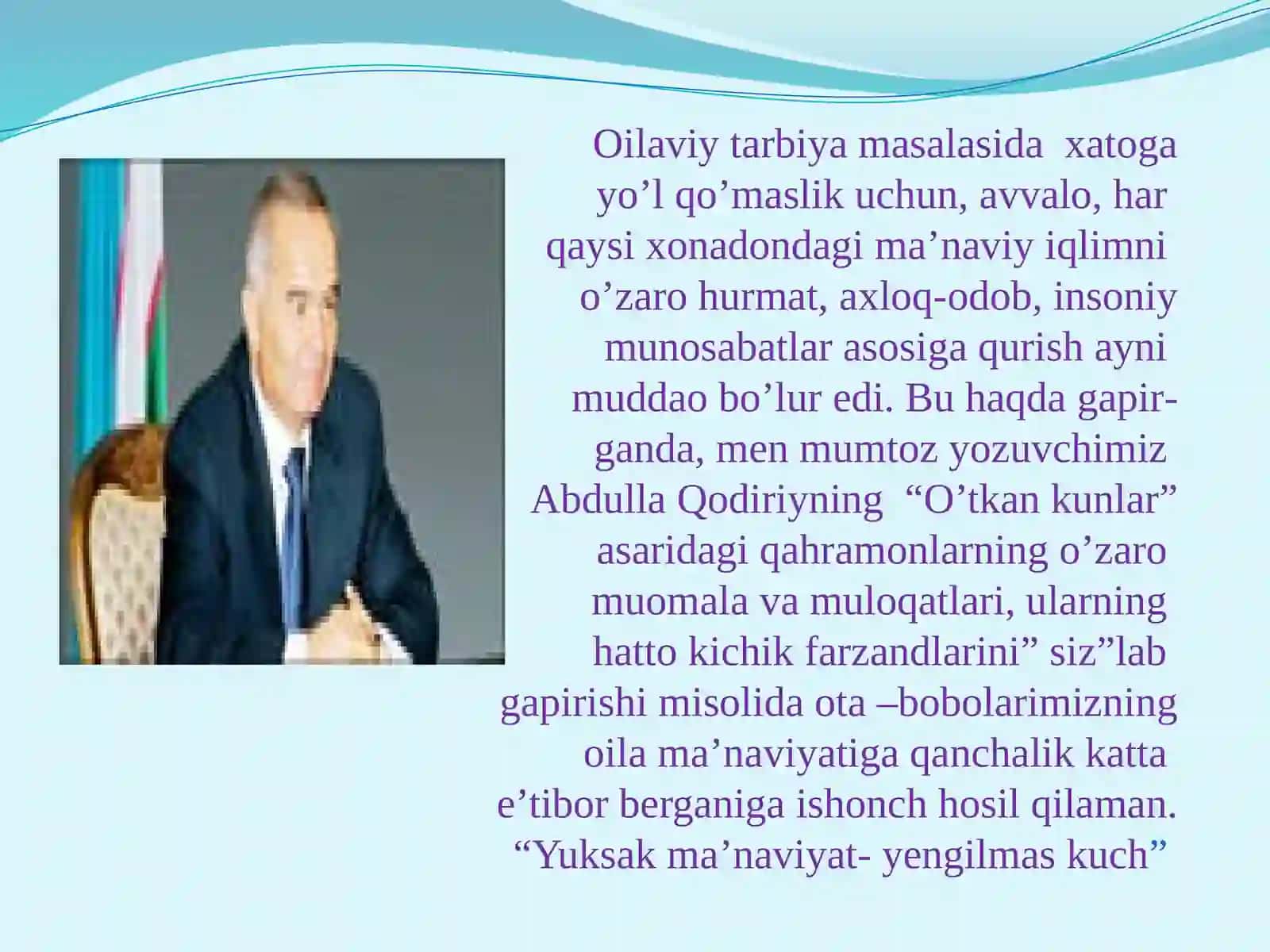 “Otkankunlar”romanitahlili 2