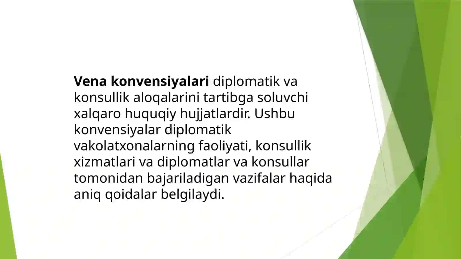XALQARO KONVENSIYALAR 2