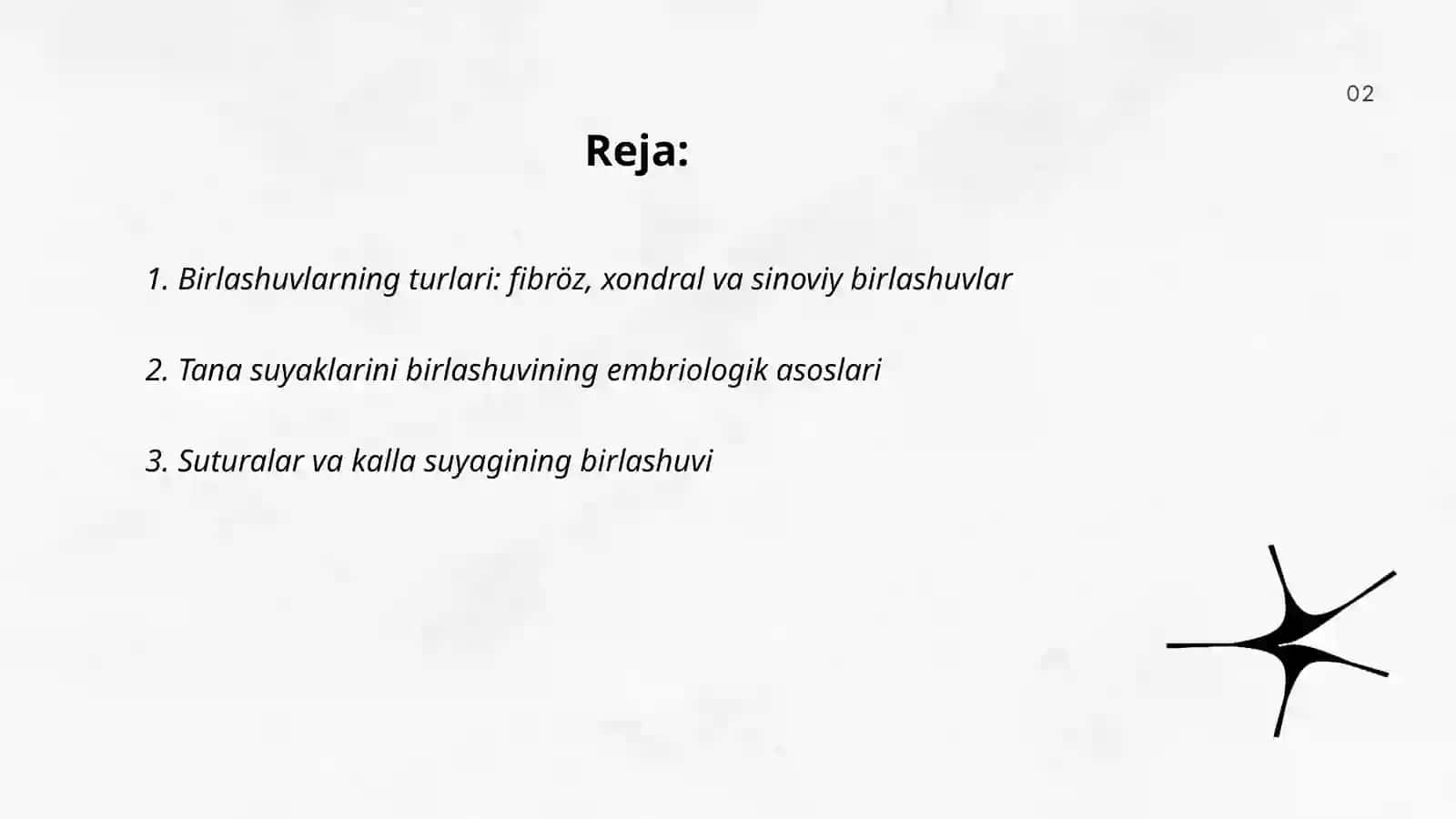 Tana suyaklarini birlashuvi va ularning bolalardagi xususiyatlari 2