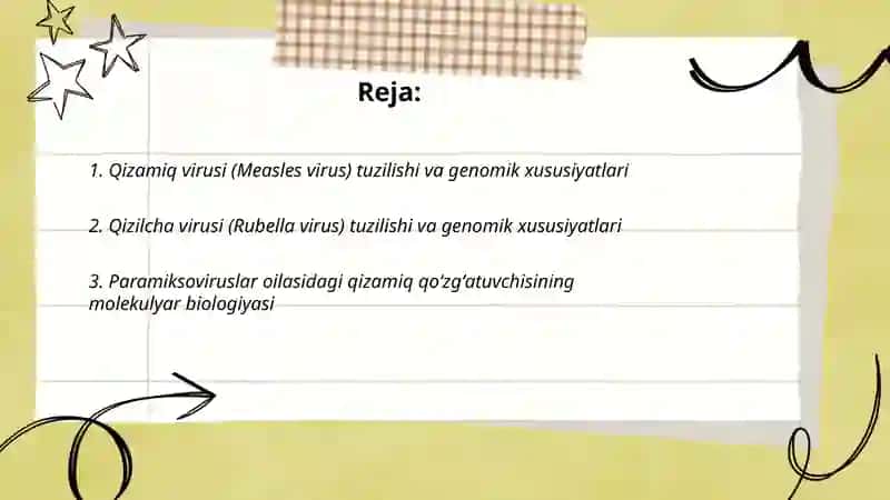 Qizamiq va qizilcha qoʻzgʻatuvchilar 2