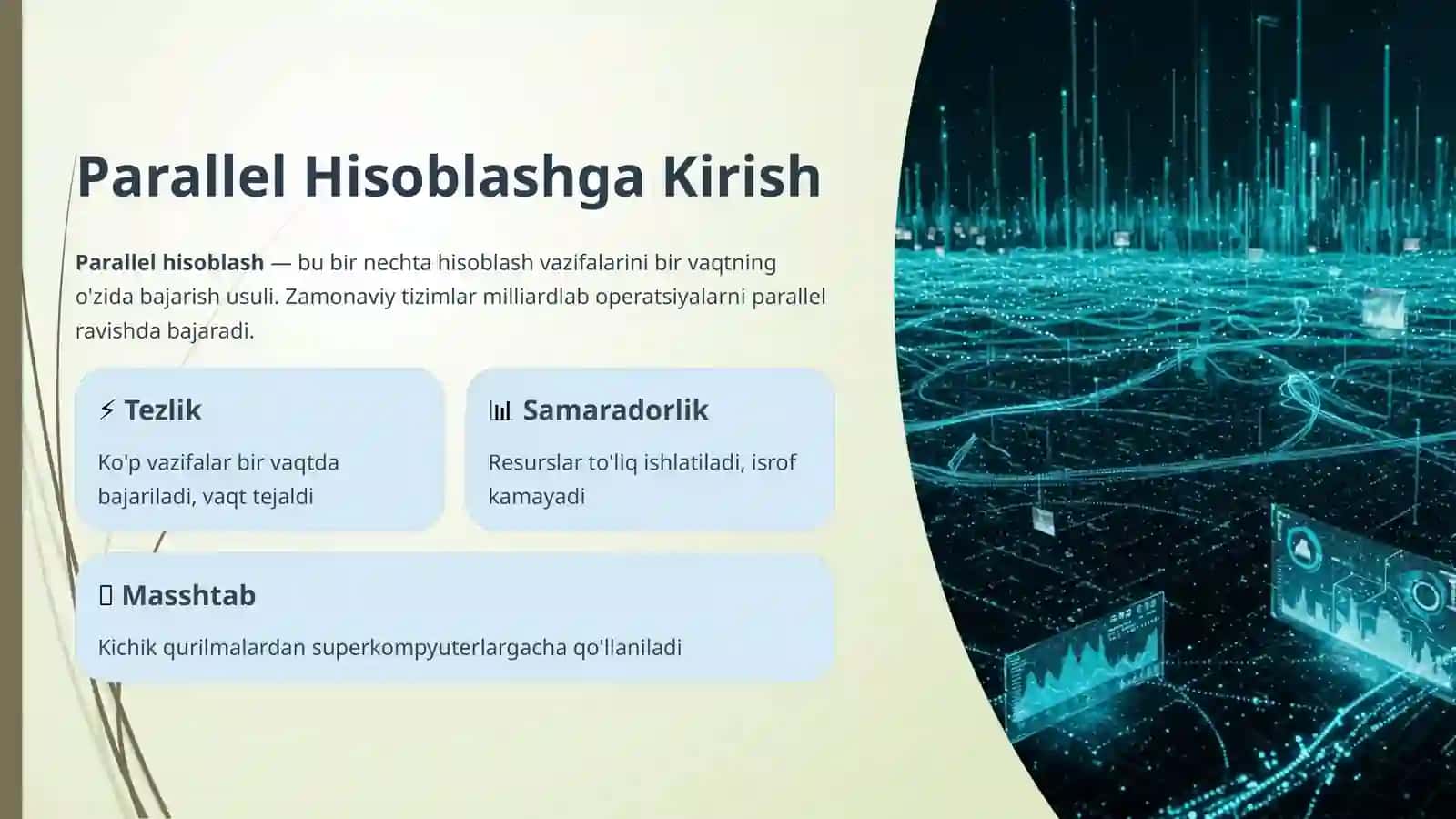 Parallel Hisoblash Tizimlari va Virtual CPU Yadrolari 2