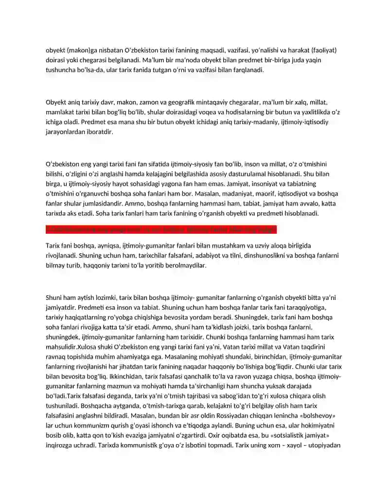 O‘zbekistonning eng yangi tarixining organishning siyosiy va ijtimoiy ahamiyati 2