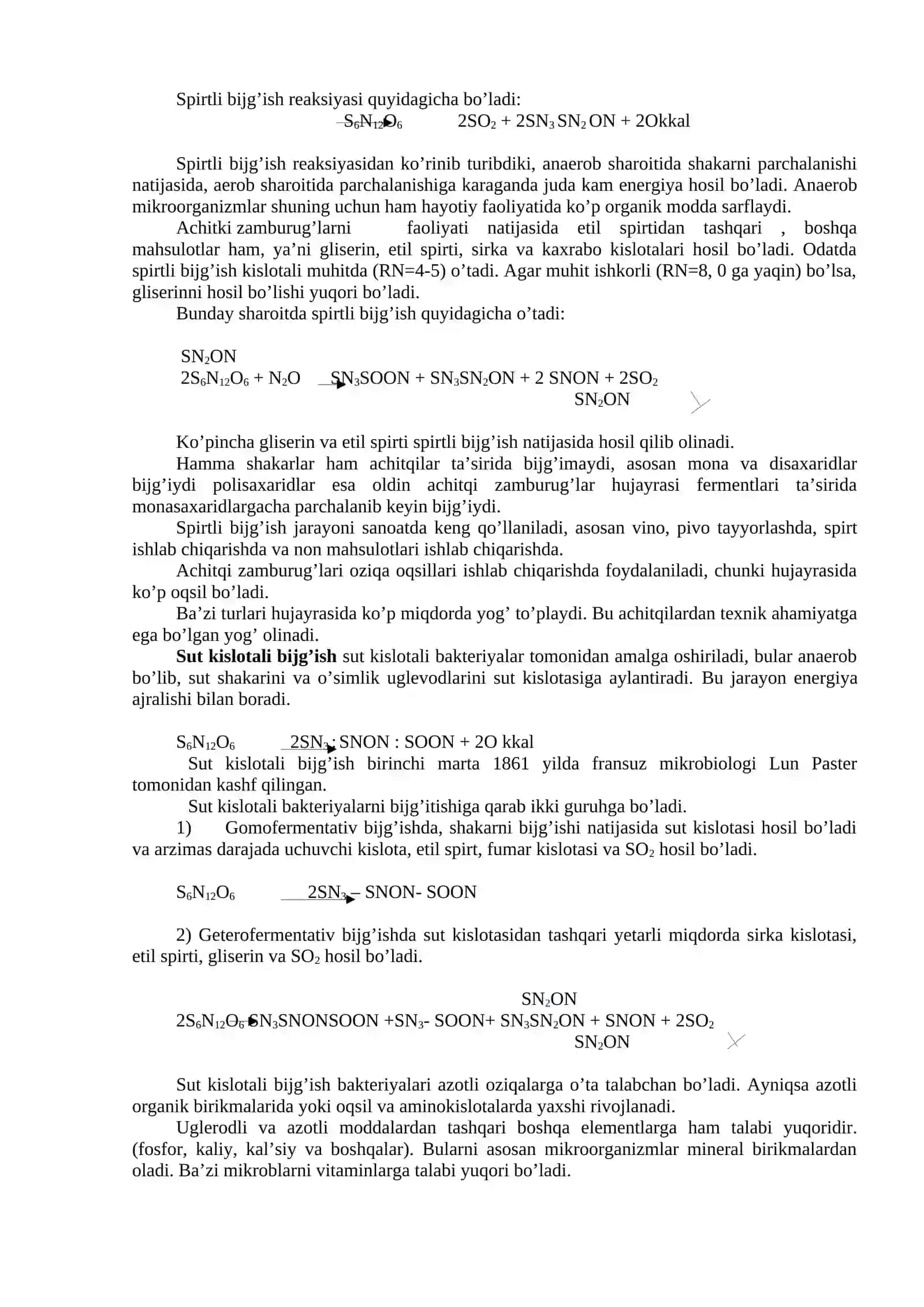 Uglerod va kislorod aylanishi 2