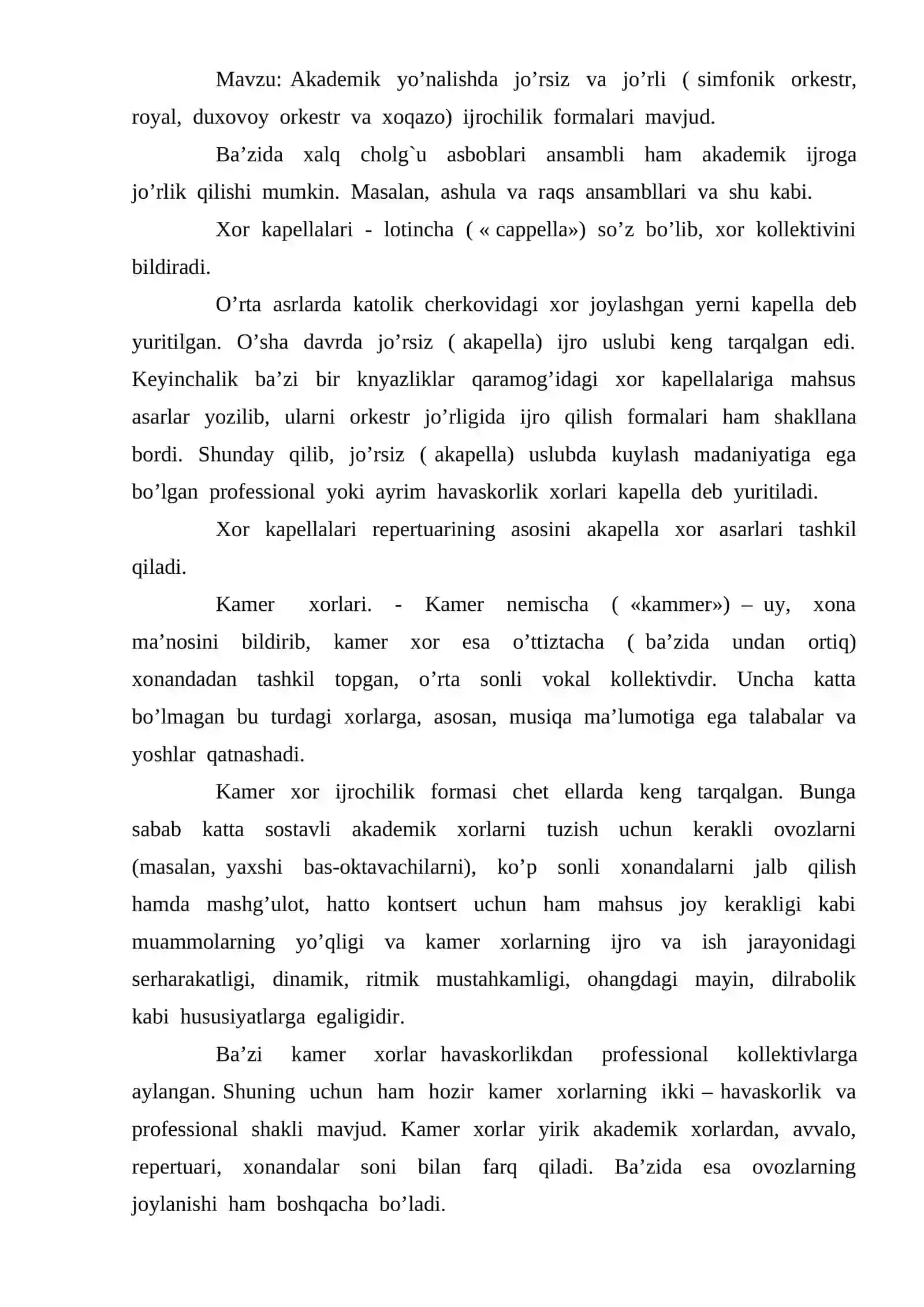 AKADEMIK XOR BILAN ISHLASH 2