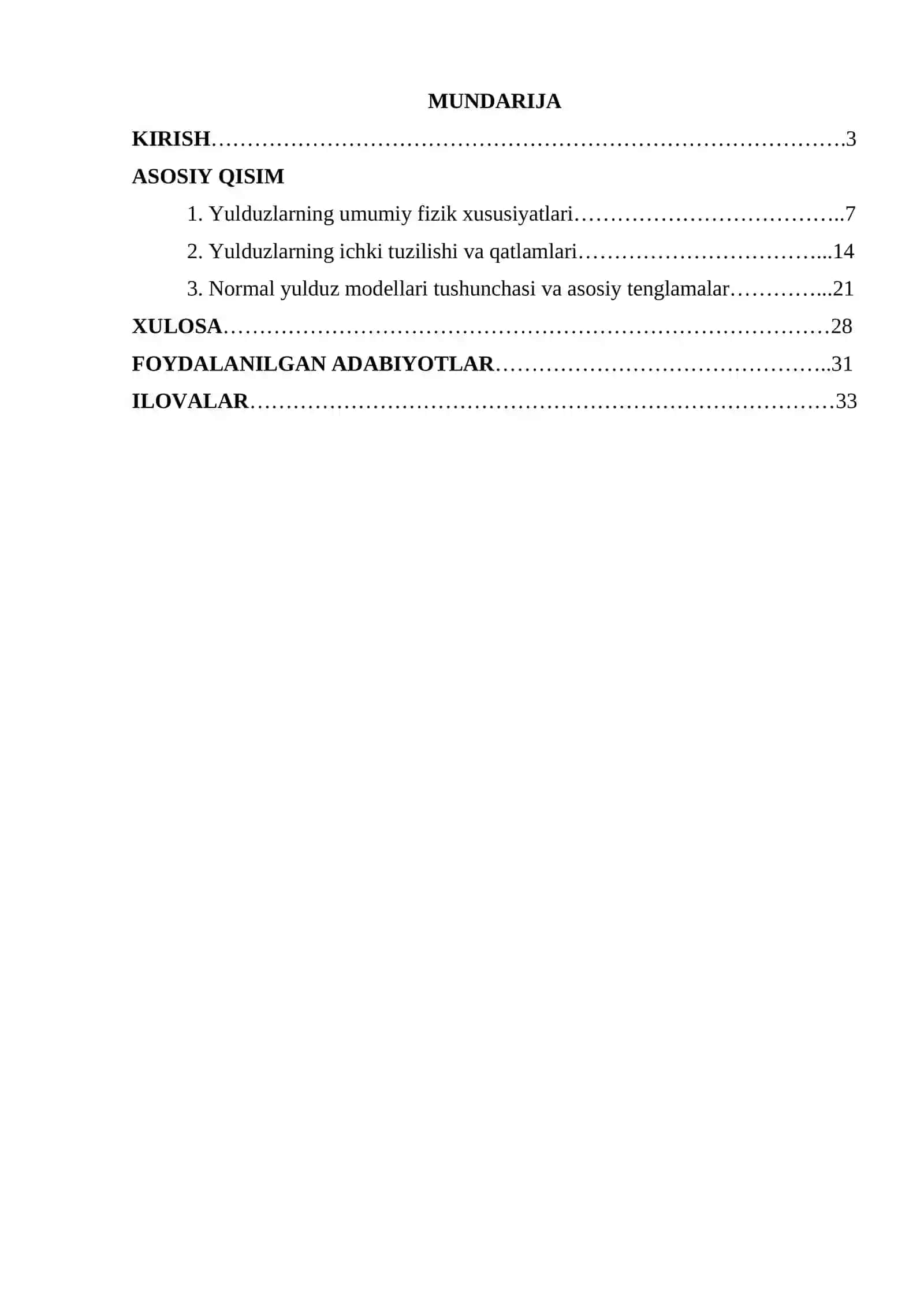 Normal yulduz modellari 2