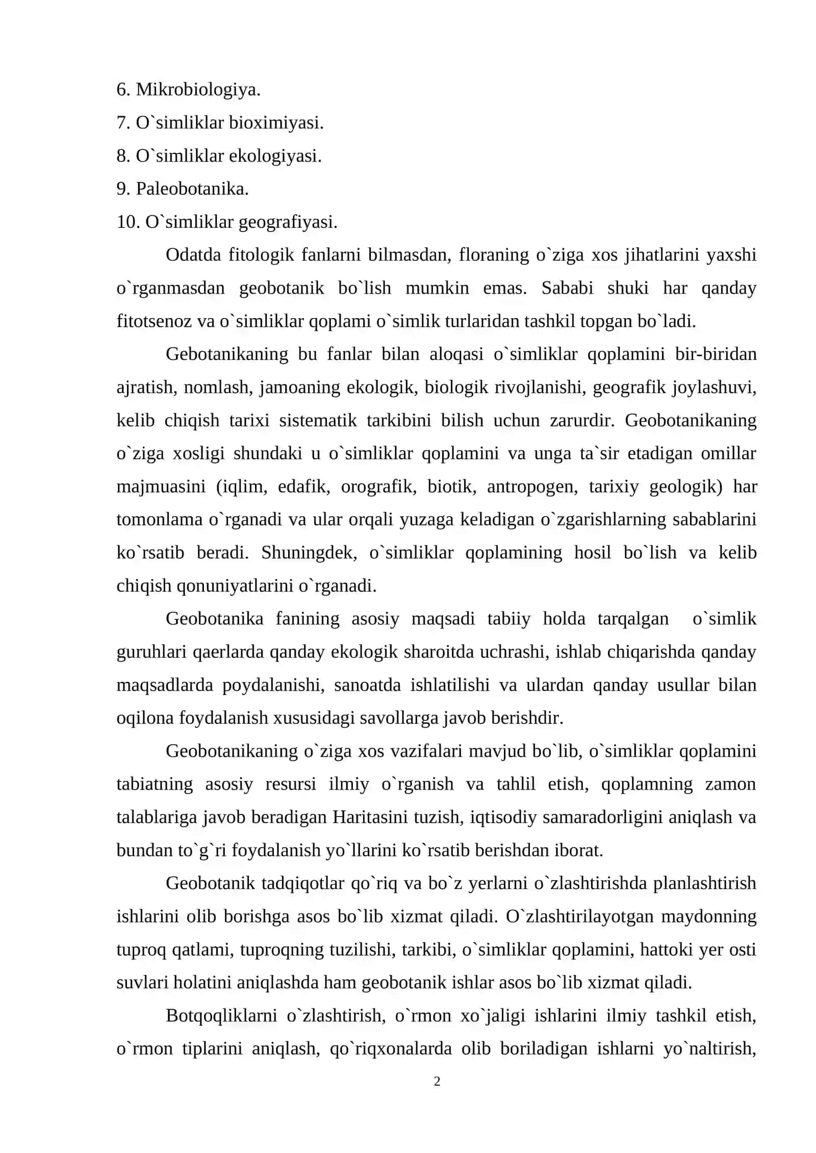 Fitotsenologiya (geobotanika) 2
