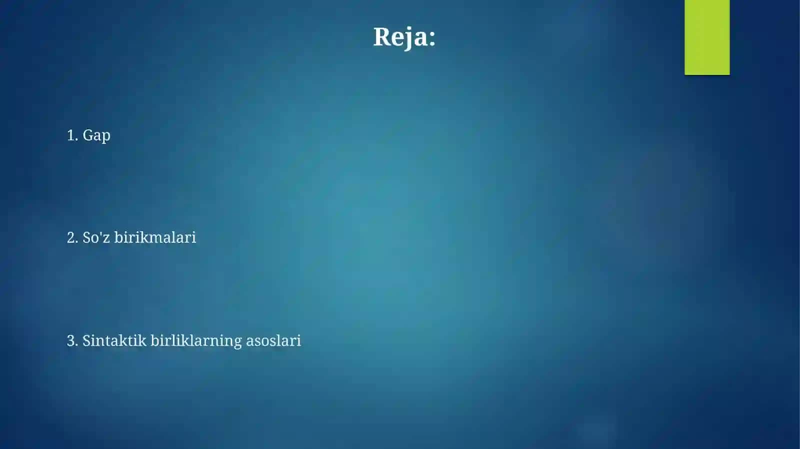 Asosiy sintaktik birliklar. Soʻz birikmasivagap 2