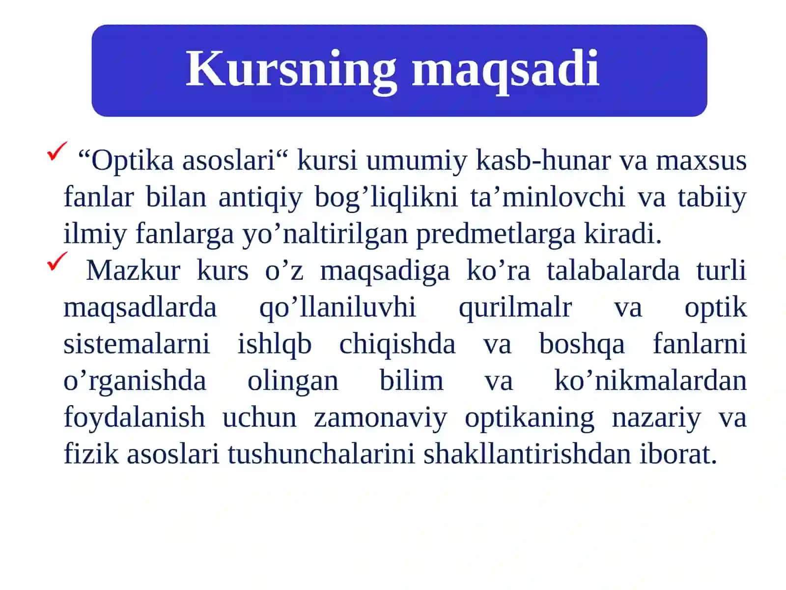 Optoelektronika asoslari 2
