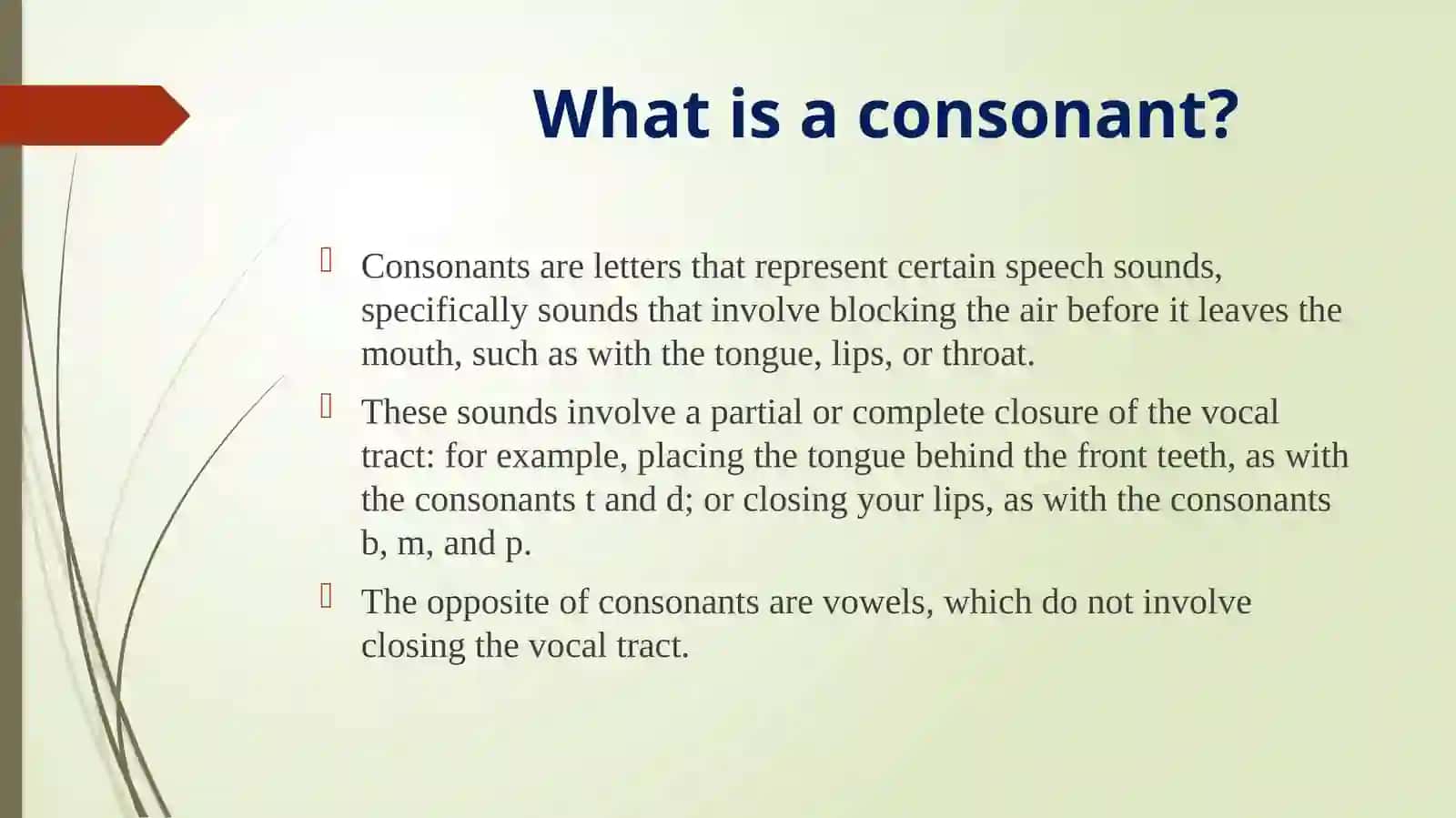 Lesson7.The Classification of EnglishConsonants 2