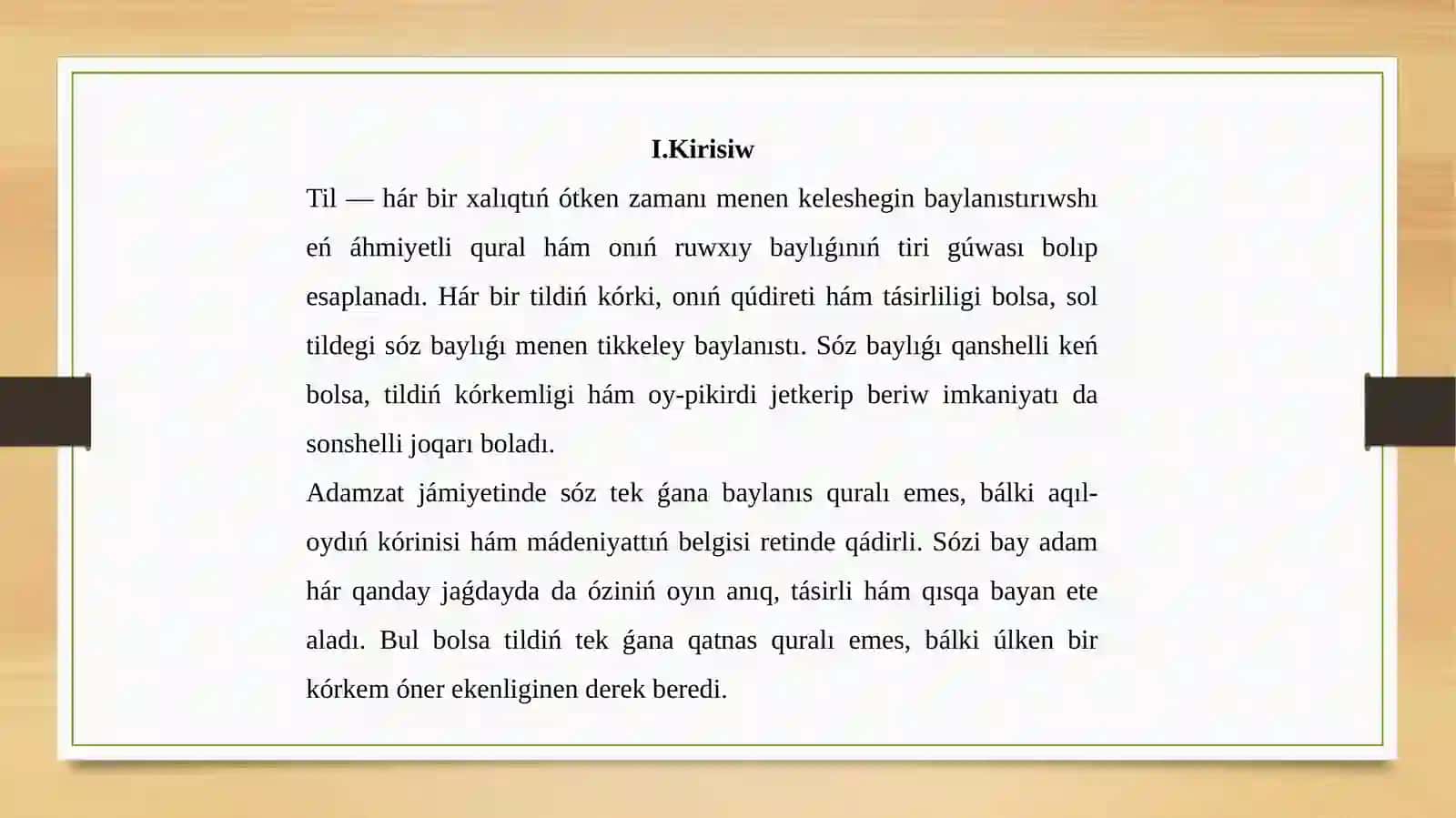 So'z baylig'i - til ko'rki 2