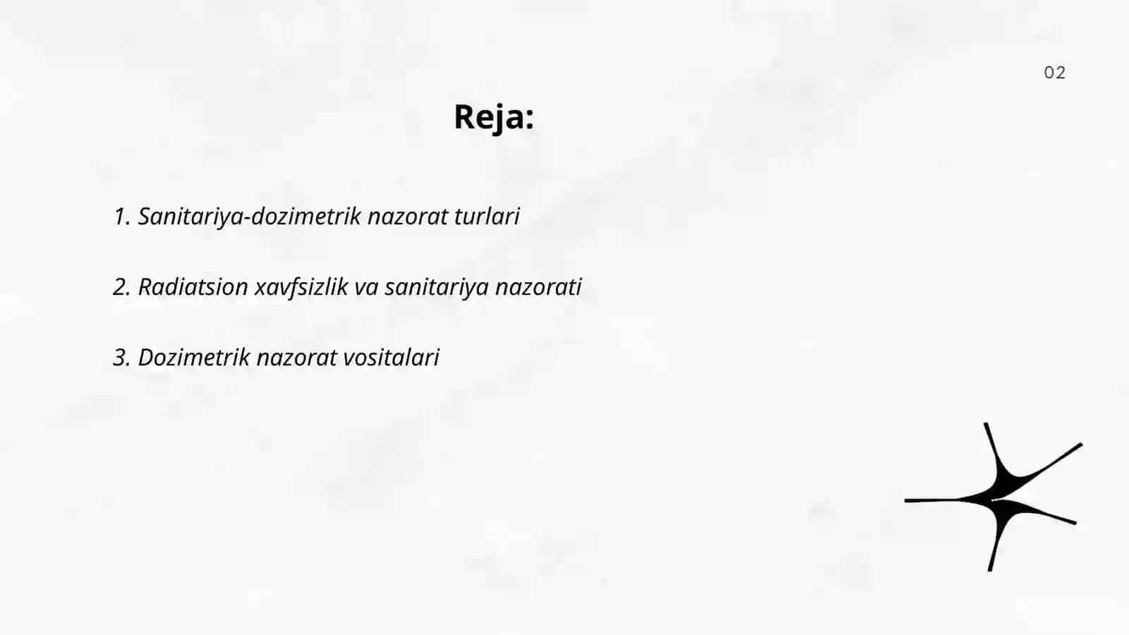 Sanitar-dozimetrik nazorat haqida tushuncha 2