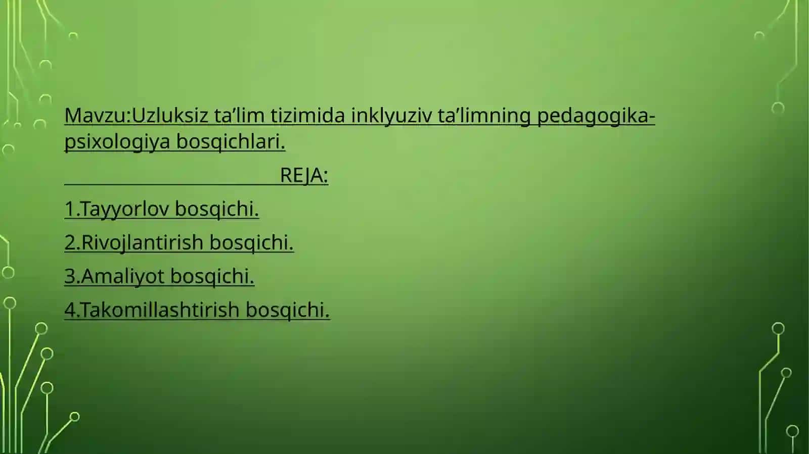 Logopediya yo'nalishi 203-guruh talabalari 2
