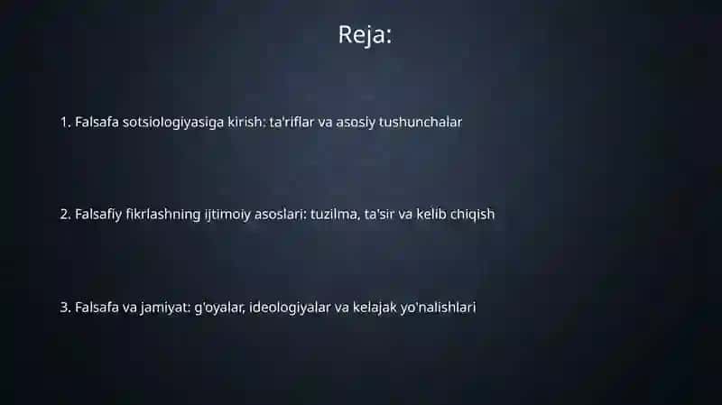 jamiyat falsafasi 2