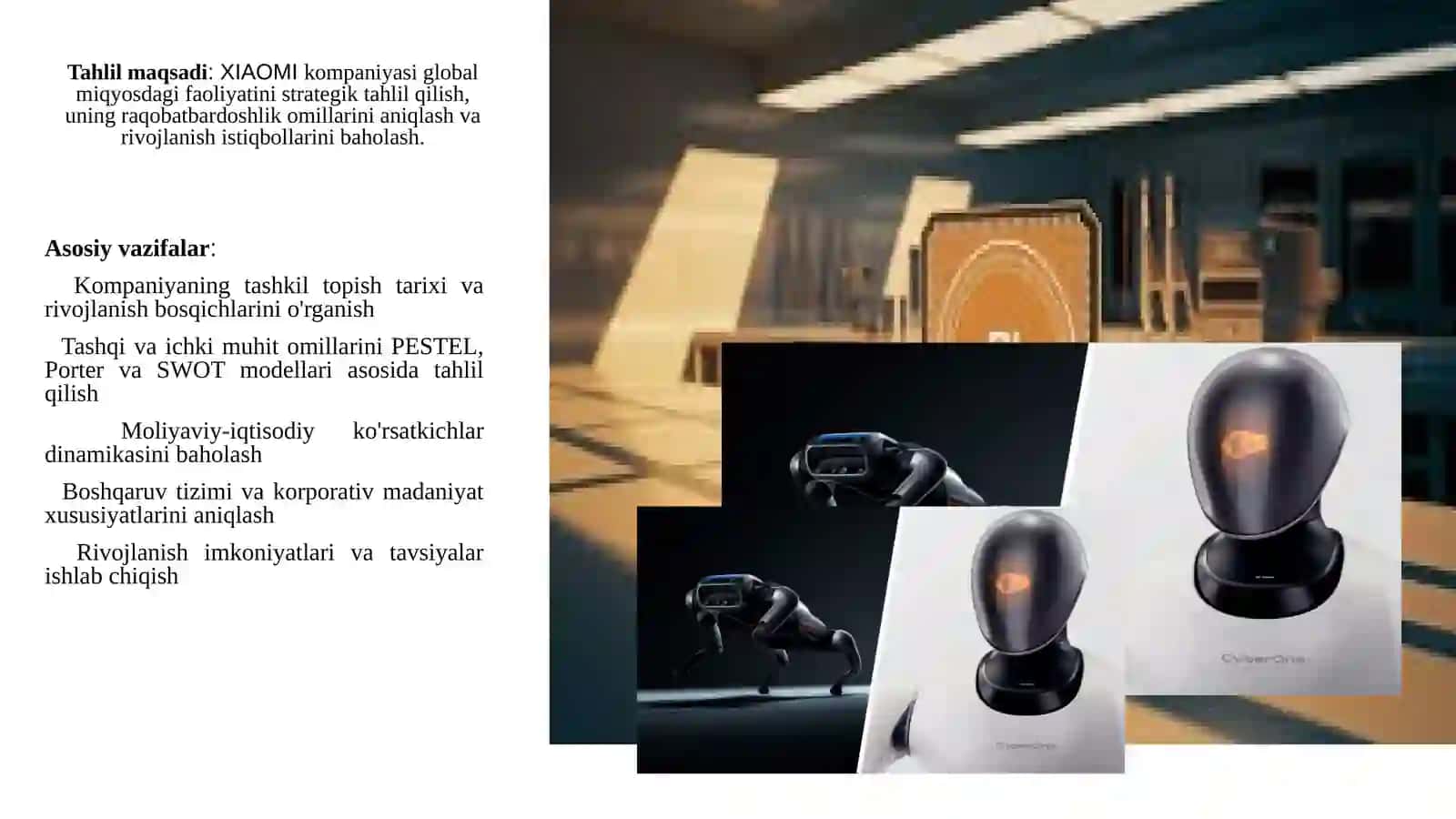 XIAOMI KOMPANIYASI 2