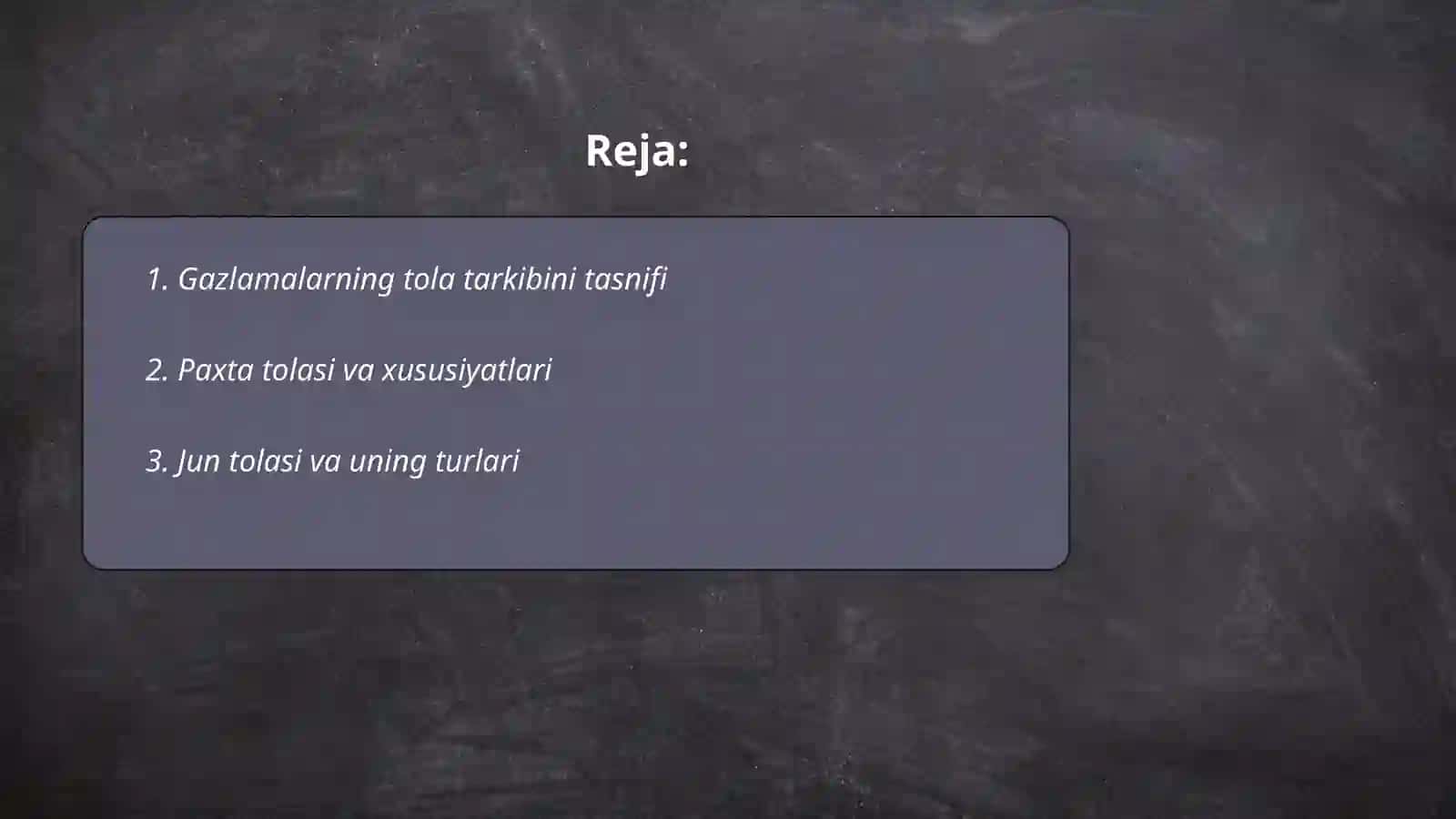 Gazlamalarning tola tarkibini aniqlash 2