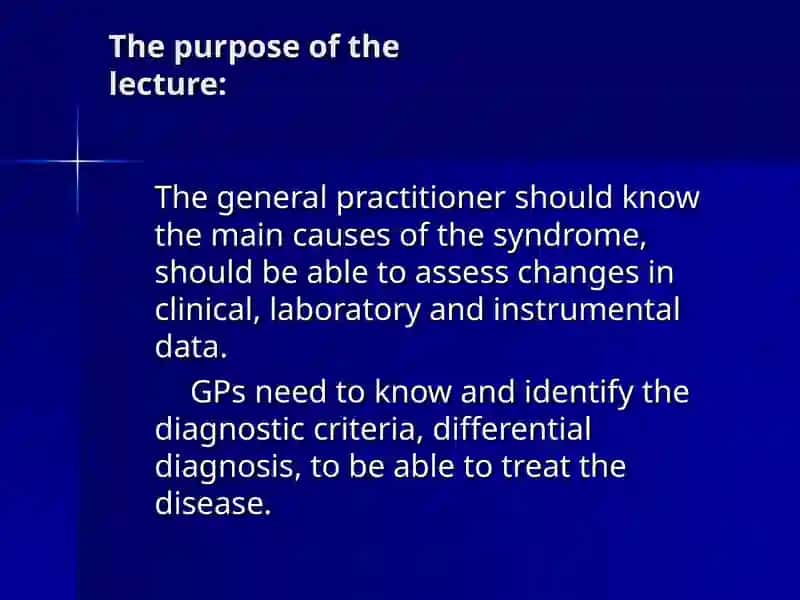 DIFFERENTIAL DIAGNOSIS bronchial obstruction syndrome 2