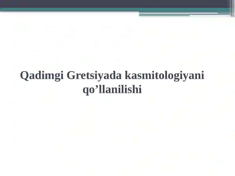 Qadimgi Gretsiya kasmitologiyasi 2