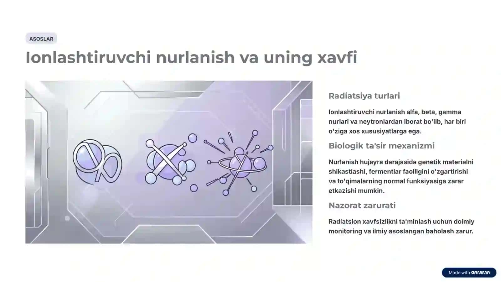 Yutilgan nurlar energiyasini dozimetrik baholash 2
