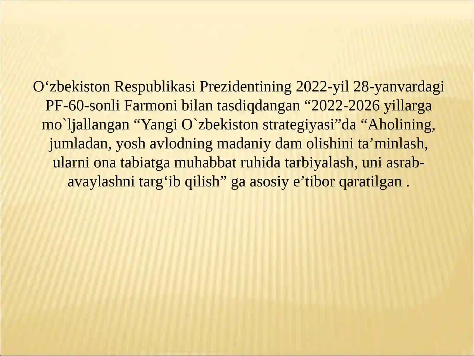 ATROF-MUHITNI QADRLASh: USULLARI 2