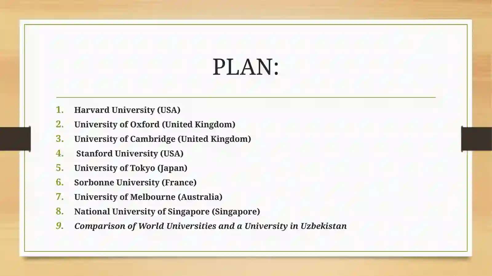 Universities of the World 2