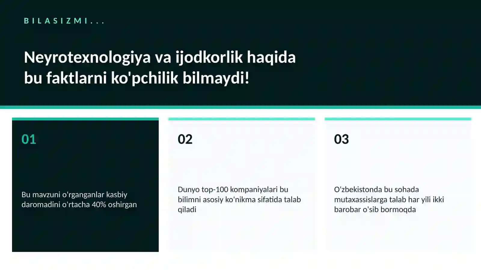 NEYROTEXNOLOGIYA VA MIYA 2