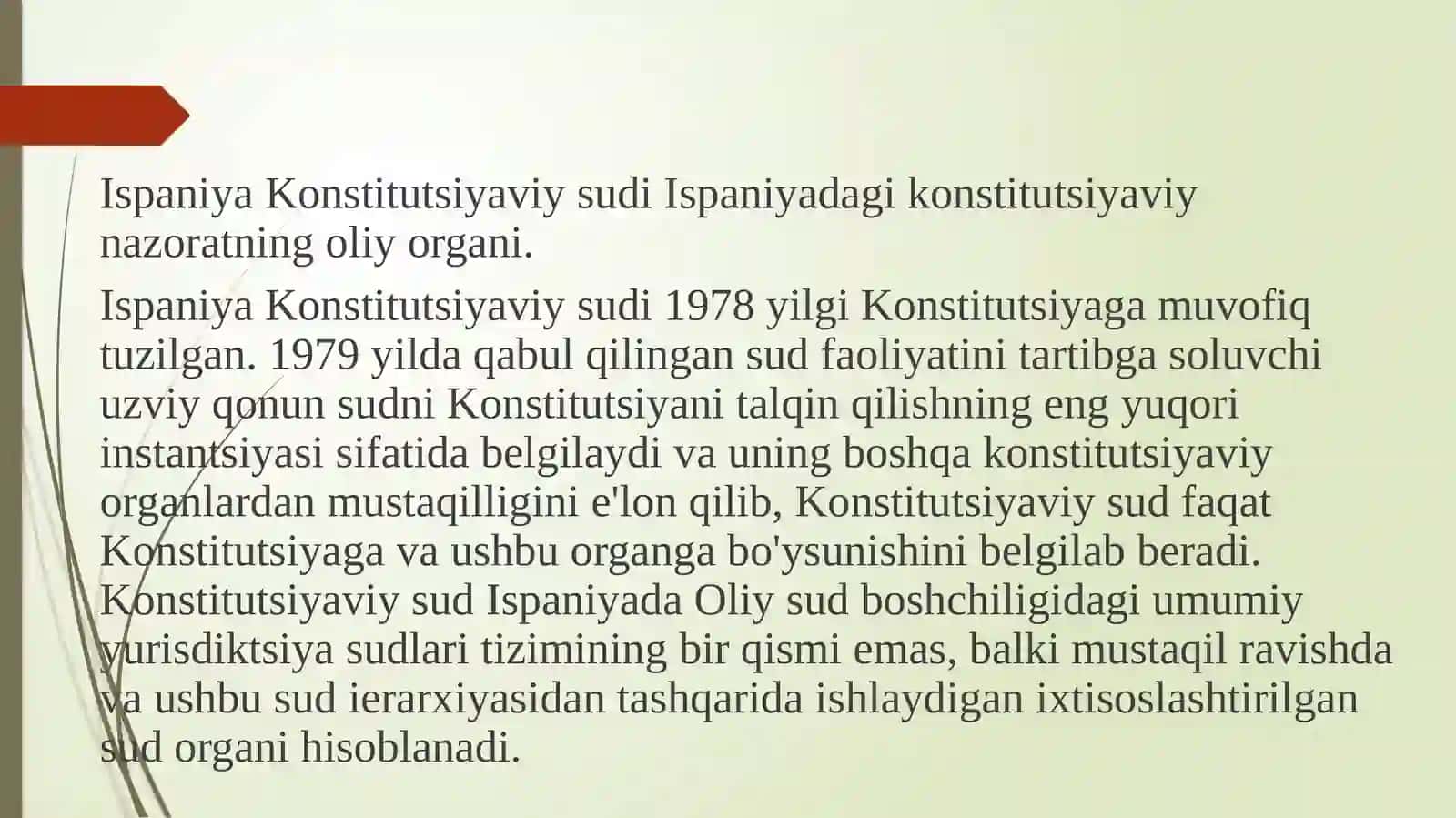 Ispaniya Konstitutsiyaviy sudi 2