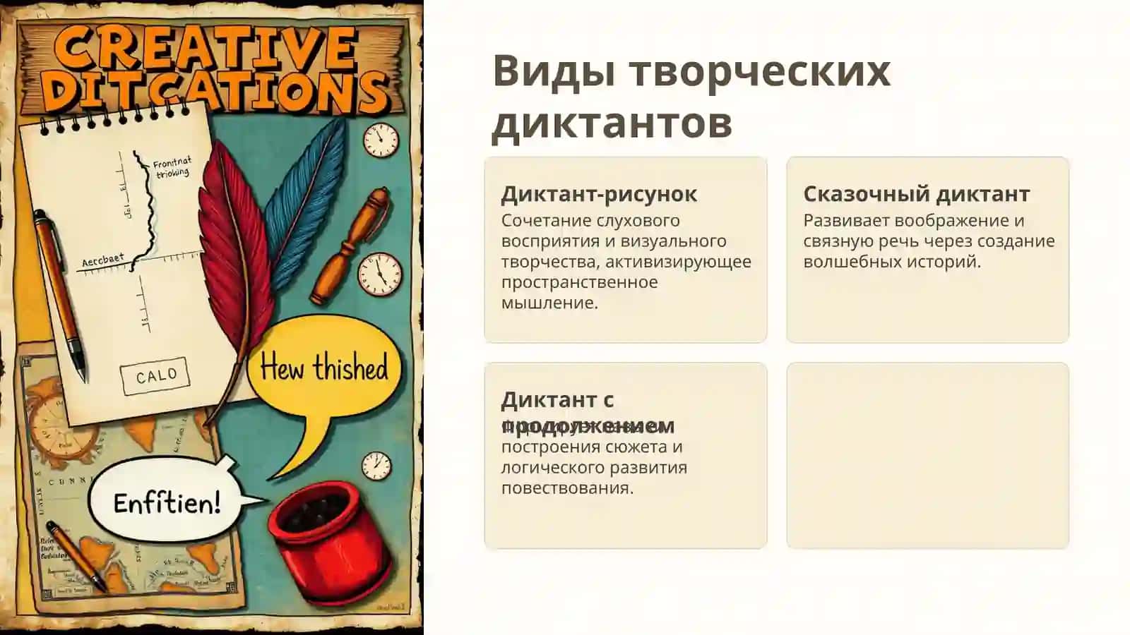 Творческие диктанты: сборник 2