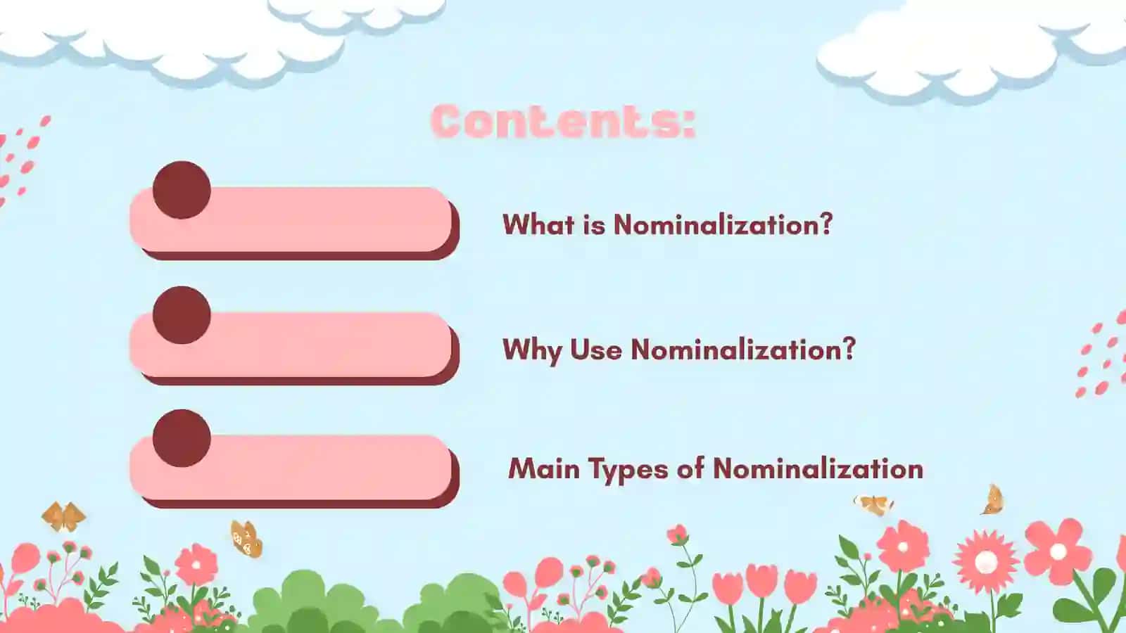 Types of nominalization of the English sentence 2