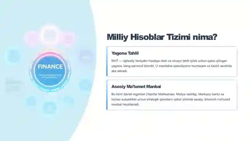 Milliy hisoblar tizimi - Iqtisodiyot nazariyasi 2