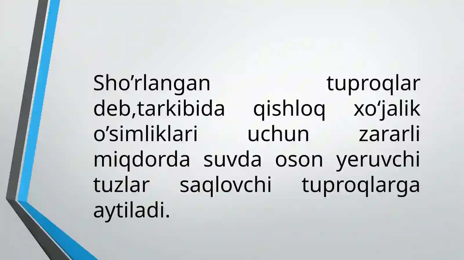 Sho'rtuproqlarniklassifikatsiyalari 2