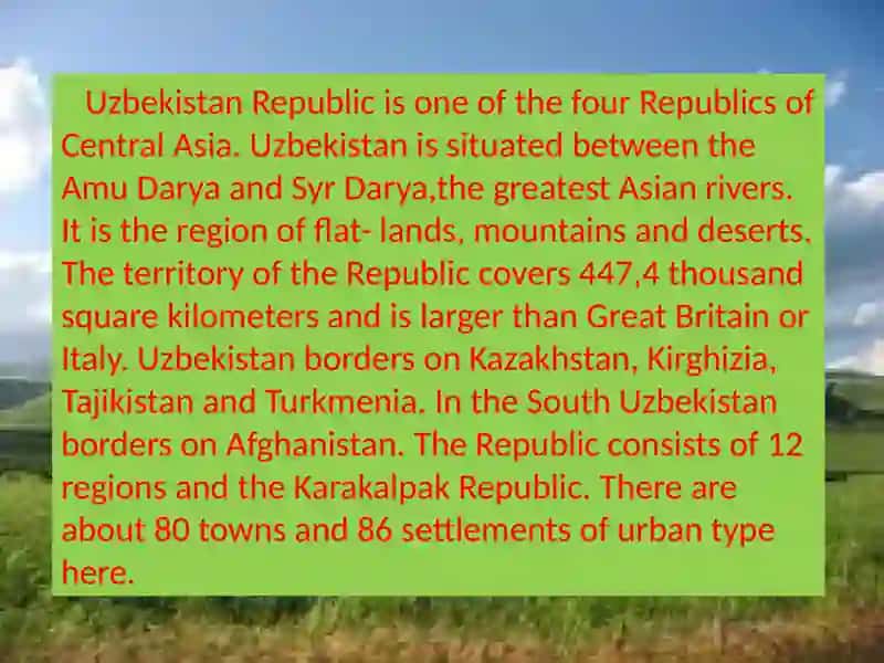 Nature of Uzbekistan 2