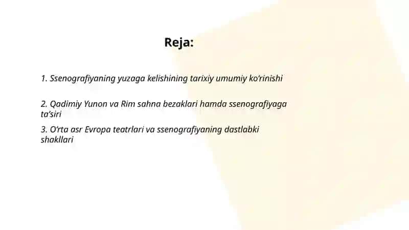 Ssenografiyaning yuzaga kelishi 2