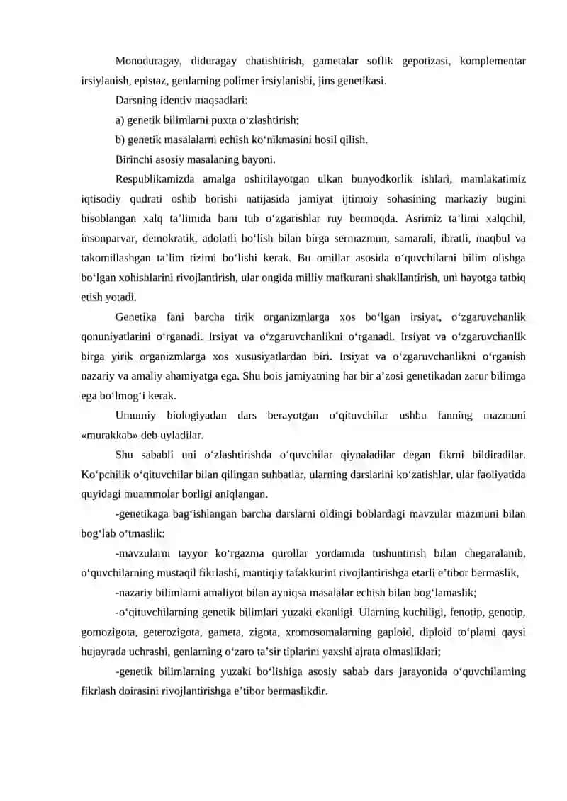Genetik injeneriya va biotexnologiya 2