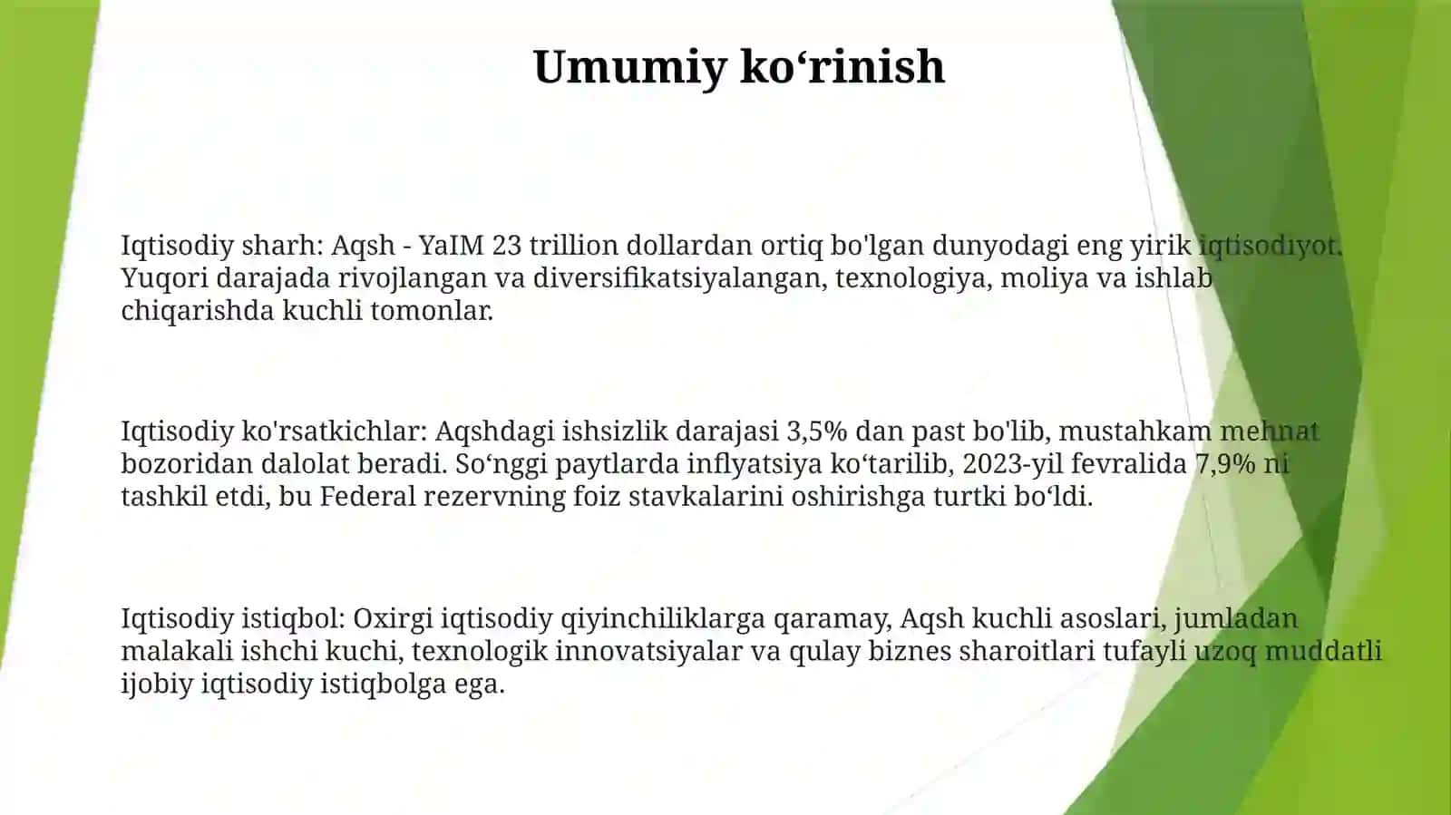 AqshIqtisodiyoti 2