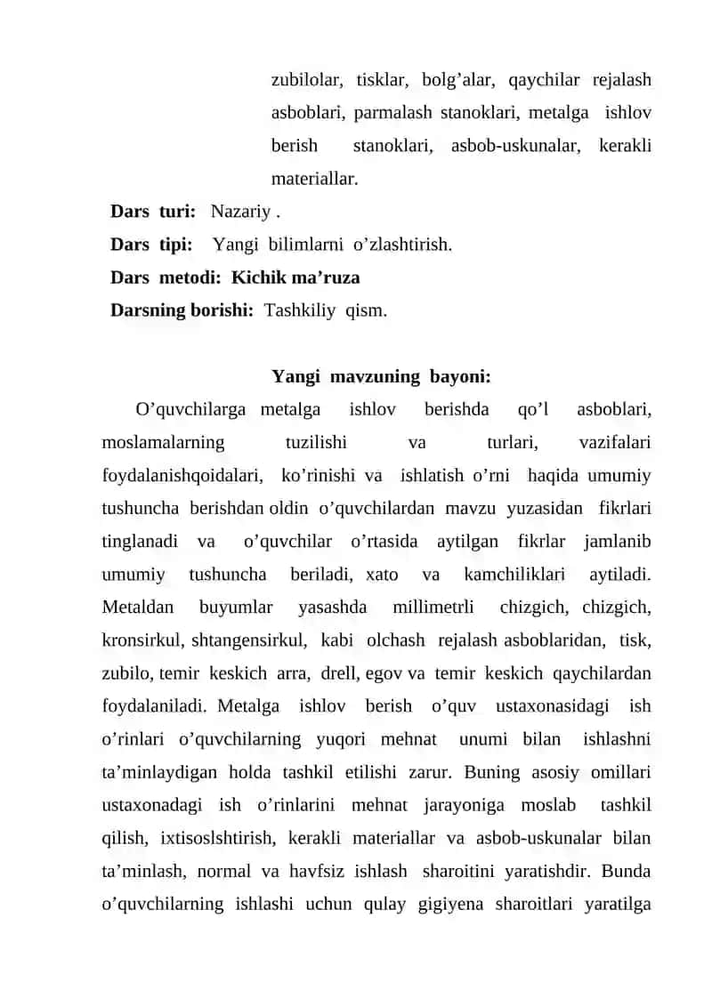 Mehnat ta'limi 2