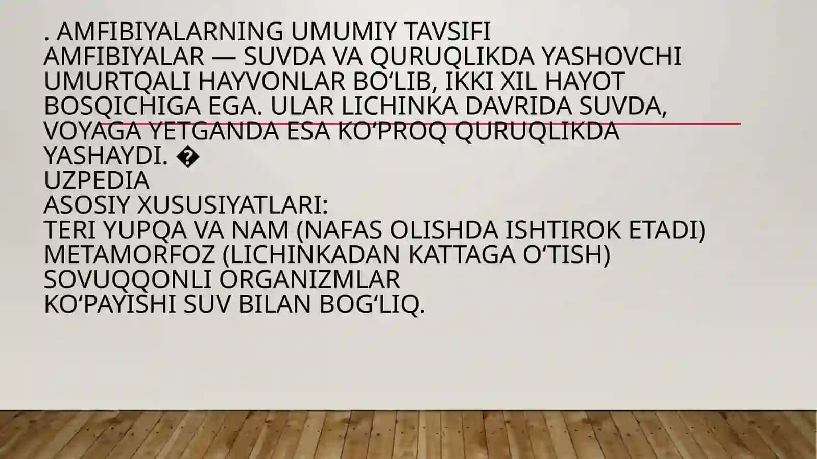 Amfibiyalarning ekologiyasi 2