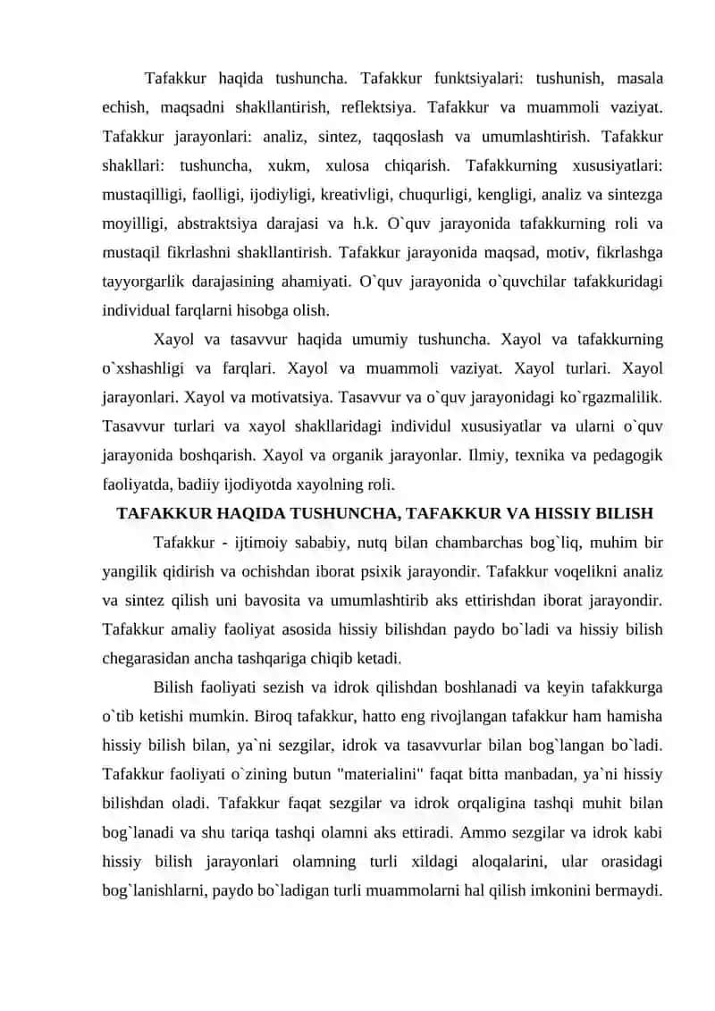 Tafakkurning mantiqiy shakllari 2