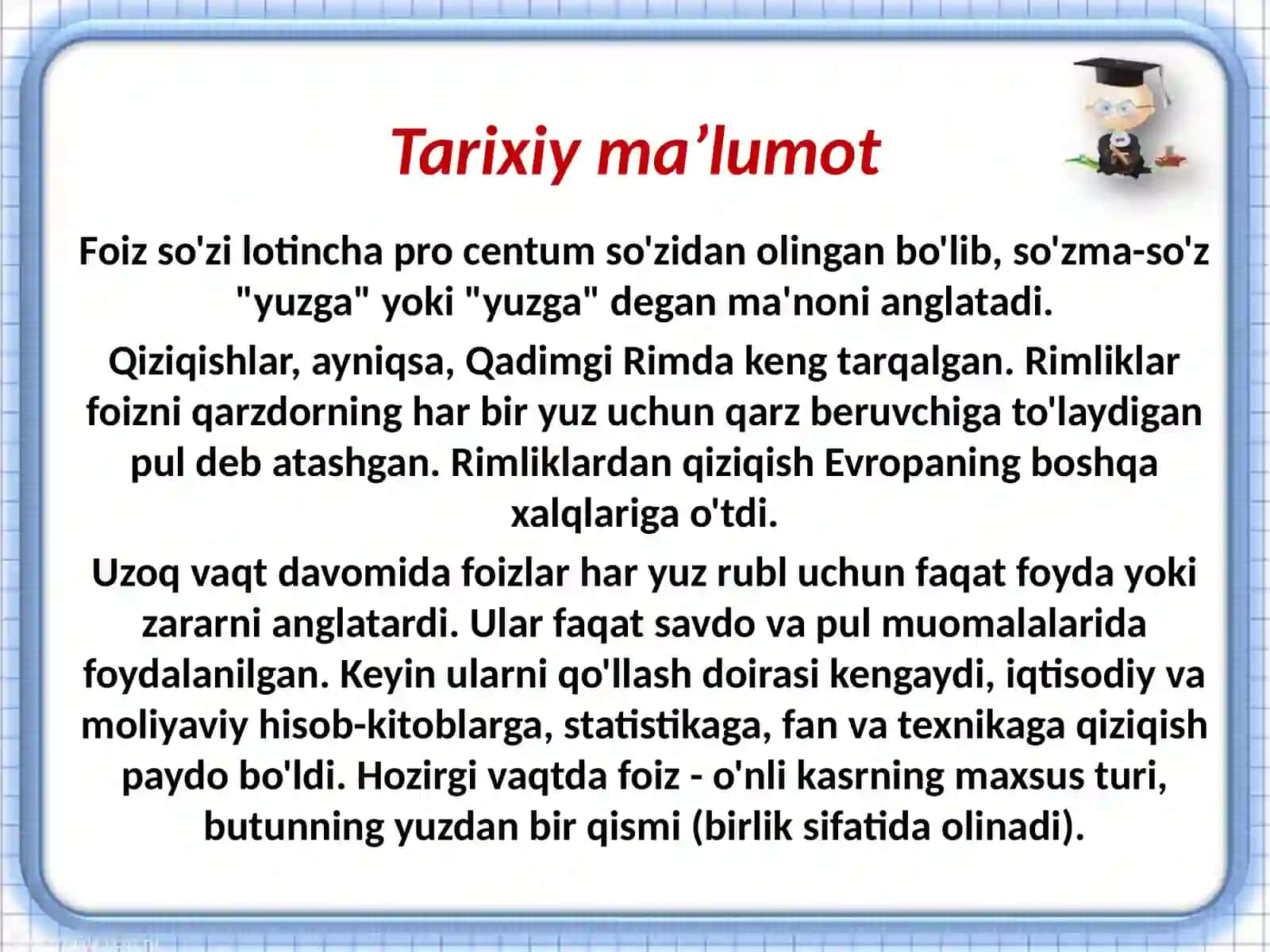 Foizlar 2