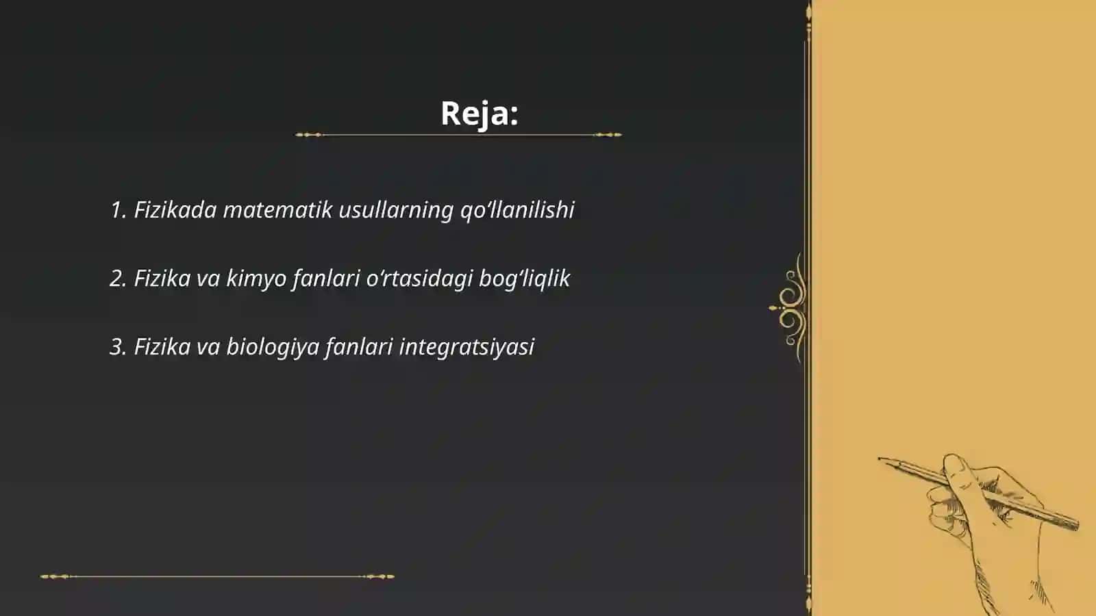 Fizikada Matematik Usullarning Qo‘llanilishi 2